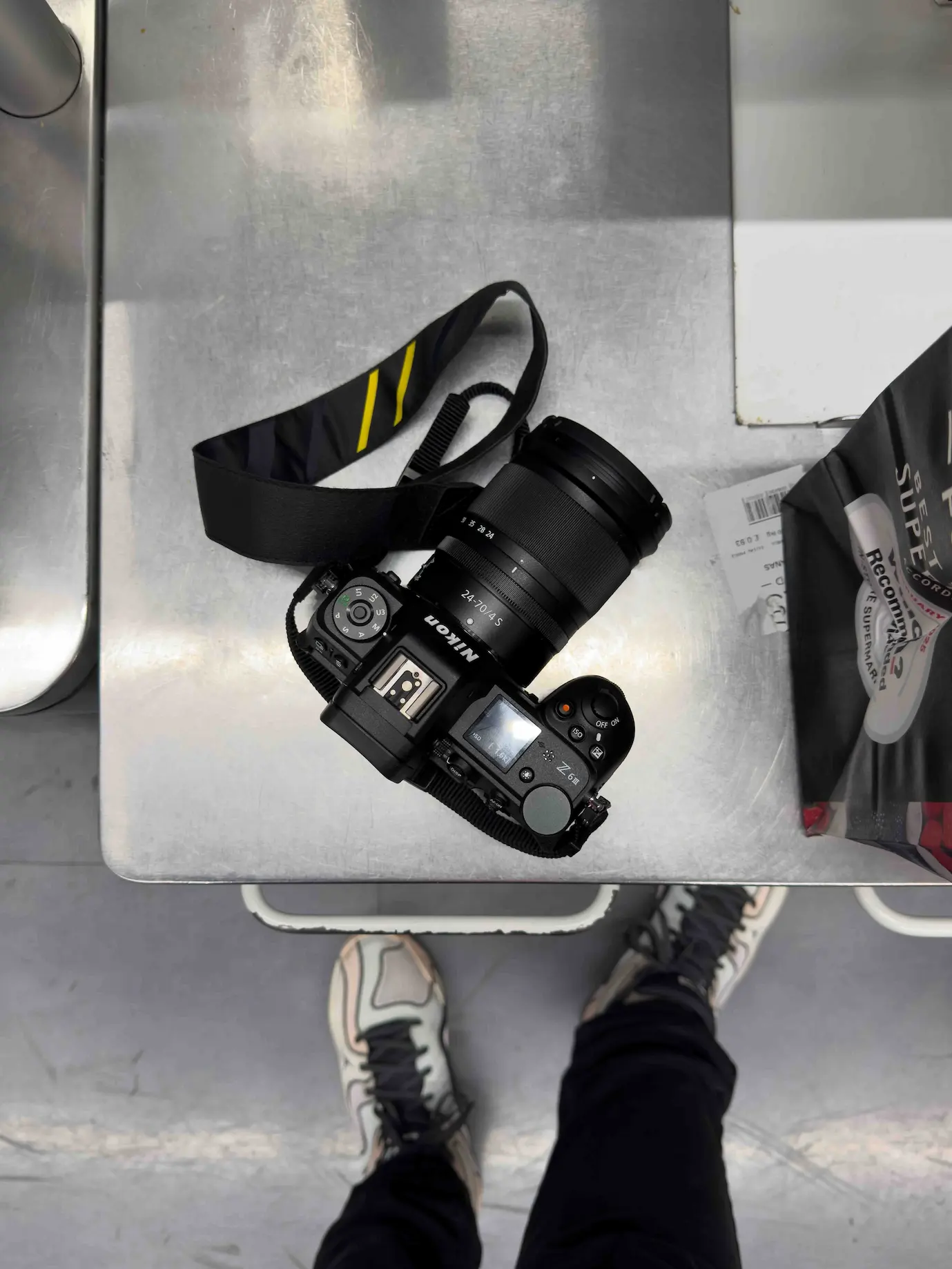 OhBe commercial photography setup with Nikon Z6III